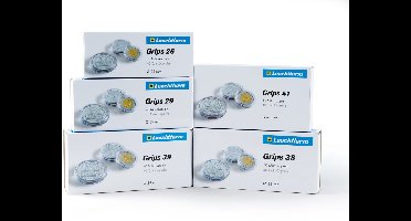 Muntcapsules Rond - geschikt voor munten Ø 22 mm. - GRIPS