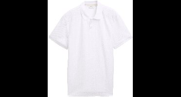 Tom Tailor - Jersey katoenen polo - Maat XL - White