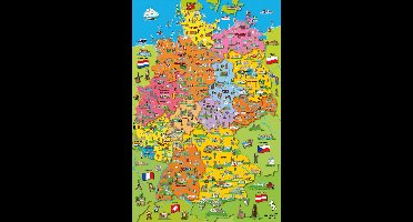 Schmidt Legpuzzel Duitsland Junior Karton 200 Stukjes