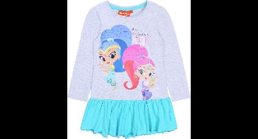 Grijs-mint meisjes tuniek - Shimmer & Shine / 98