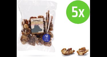 Beeztees Varkensoorpitten Voordeel - hondensnack - 500 gram - 5 verpakkingen