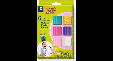 Fimo kids -ovenhardende boetseerklei - Colour pack girlie (6 x 42g)
