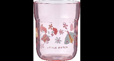 Mepal Mio Kinderbeker Little Dutch - 250 ml - Makkelijk vast te houden - Kinderservies - Flowers & Butterflies