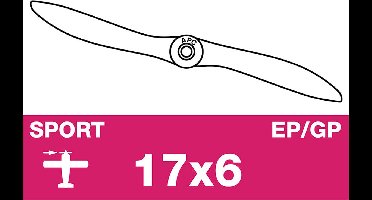 APC - Sport propeller - EP/GP - 17X6