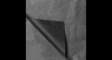 Zijdepapier vloeipapier inpakpapier zwart zijdevloei - 50x70 cm 17gr - 100 vellen - Verhuispapier - knutselen - inpakken en beschermen