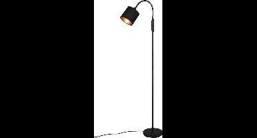 REALITY Tommy Vloerlamp 1x E14 Zwart