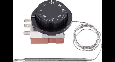 Basetech Inbouwthermostaat Inbouw (in muur of meubel) 0 tot +120 °C