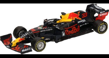 Bburago Max Verstappen #33 Red Bull RB16 Formule 1 seizoen 2020 - modelauto - schaalmodel - 12 cm - schaal 1:43