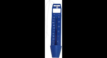 Gerimport Zwembad thermometer - blauw - 16 cm - zwembadwater temperatuur meters