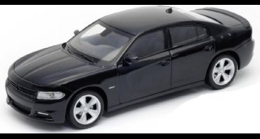 Welly Modelauto - Dodge Charger R/T 2016 - zwart - 21 cm - Schaal 1:24 - Speelgoedauto