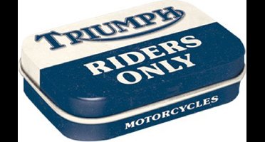 Pepermunt Blik Triumph - Riders Only