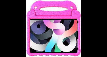 Just in Case tablet Hoes geschikt voor iPad Air 5 (2022) / Air 4 (2020) - Kinderhoes Tablet Ultra - Roze