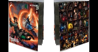 Ultra Pro - D&D Class folio, Wizard. Met Stickers.