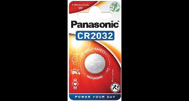 Panasonic CR2032 3V Lithium Knoopcel Batterij 120 stuks