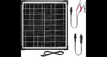 Ring Mobiel zonnepaneel, 12 Volt, 20 Watt Draagbare druppellader met zonnepaneel 12V
