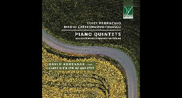 David Korevaar & Carpe Diem String Quartet - Luigi Perrachio, Mario Castelnuovo-Tedesco: Piano Quintets (CD)