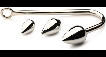 Anal Hook Trainer with 3 Plugs