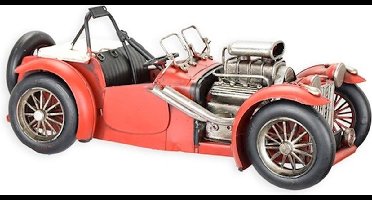MadDeco - blikken - auto - hot rod cabrio - 33x13x13