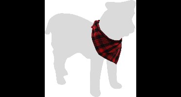 Flamingo Adana - Kledij Honden - Bandana Adana S Rood 50x22cm - 1st - 136745 - 1st