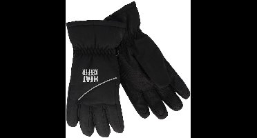 Heatkeeper Kinder Ski Handschoenen Zwart-9-12 jaar