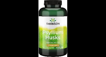 Swanson health Psyllium Husks 610mg - 100 capsules