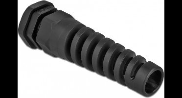 Kabelwartel met trekontlasting pg13.5 zwart