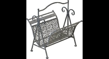 Vida la Viva krantenbak - metalen krantenbak - buiten - trendy - grey wash metaal