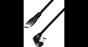 LogiLink CU0194 USB-kabel USB 2.0 3 m USB C Zwart