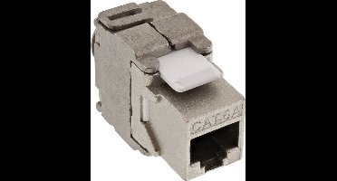 InLine® RJ45 Jack keystone module, Cat.6a,