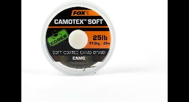 FOX Soft Coated Camotex Braid - Onderlijnmateriaal