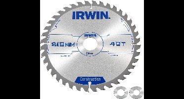 Irwin Cirkelzaagblad voor Hout | Construction | Ø 210mm Asgat 30mm 40T - 1897204