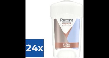Rexona Maximum Protection - Deodorant - Stick - Clean Scent - 45ml x 24