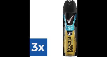 Rexona For Men Deodorant Deospray Sport Defence 200ml - Voordeelverpakking 3 stuks