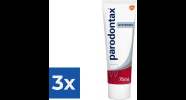 Parodontax Tandpasta Whitening 75 ml - Voordeelverpakking 3 stuks