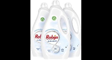 Robijn Wit Vloeibaar Wasmiddel 3 L 180 wasbeurten - Set van 3 stuks