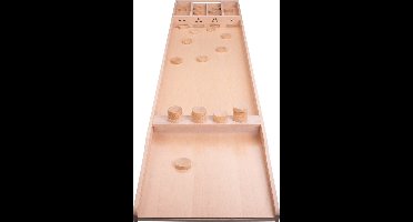 Longfield Sjoelbak Deluxe Premium - 200 cm - met 30 Sjoelstenen - Wedstrijdsjoelbak - Hoge kwaliteit