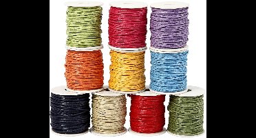 Creativ Company Katoenkoord Set 2 mm Multi 10x25 m