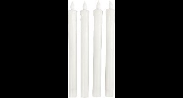 Creativ Company LED Kaarsen 24,5 cm Wit 4 stuks