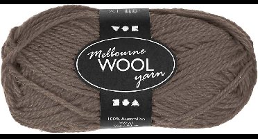 CC Melbourne Wolgaren 50gr Grijs Bruin