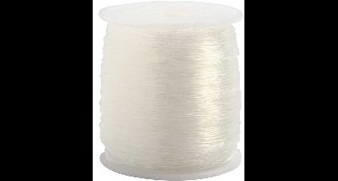 Creativ Company Elastisch Draad 0,8 mm 100 m Transparant