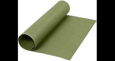 Creativ Company Faux Leather Papier Rol 100x50 cm Groen