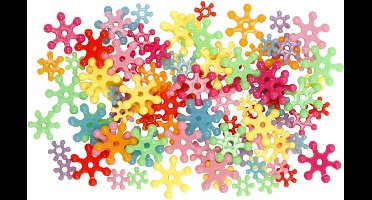 Creativ Company Plastic Kralen Figuren Emmer 7-13,5 mm Multi 4000 stuks