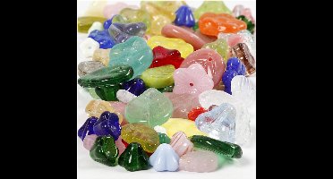 Creativ Company Glazen Kralen 6-17 mm Multi 60 gr