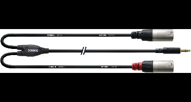 CORDIAL 1,8 M REAN JACKPLUG 3,5 MM/2X XLR M