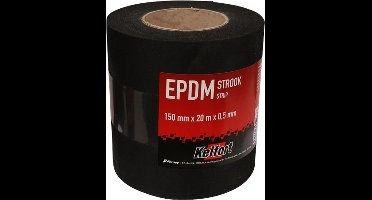 Kelfort EPDM Folie Zwart 0.15X20M X0.5mm - 1525902