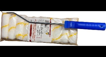 HBM Mini Verfbeugel 10-delige set 100 mm Verfroller set - Verven - Roller