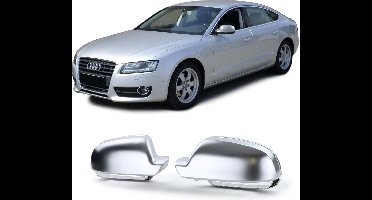 Geschikt voor Audi A5 8T Spiegel Buitenspiegel Kap Kappen Mat Rvs Stying Coupe Cabriolet Sportback S5 RS5 Look