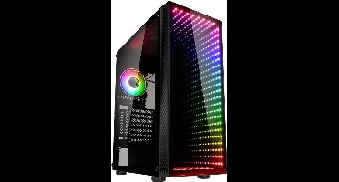 AMD Ryzen 5 5500 RGB Game Computer / Gaming PC - RTX 5050 8GB - 32GB RAM - 500GB SSD - 2TB HDD - WIFI - Win11 Pro - Kolink Void Rift