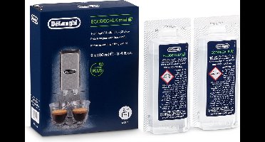 De'Longhi EcoDecalk Mini DLSC200 - Koffiemachineontkalker - 2 x 100 ml