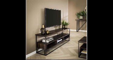 TV-meubel 160 Teca vine - Teakhout brownwash